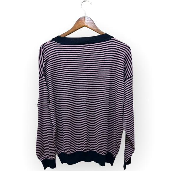 025 J.Crew Factory | NWT Women’s Striped Knit Sweater (Size XL) - Picture 4 of 8